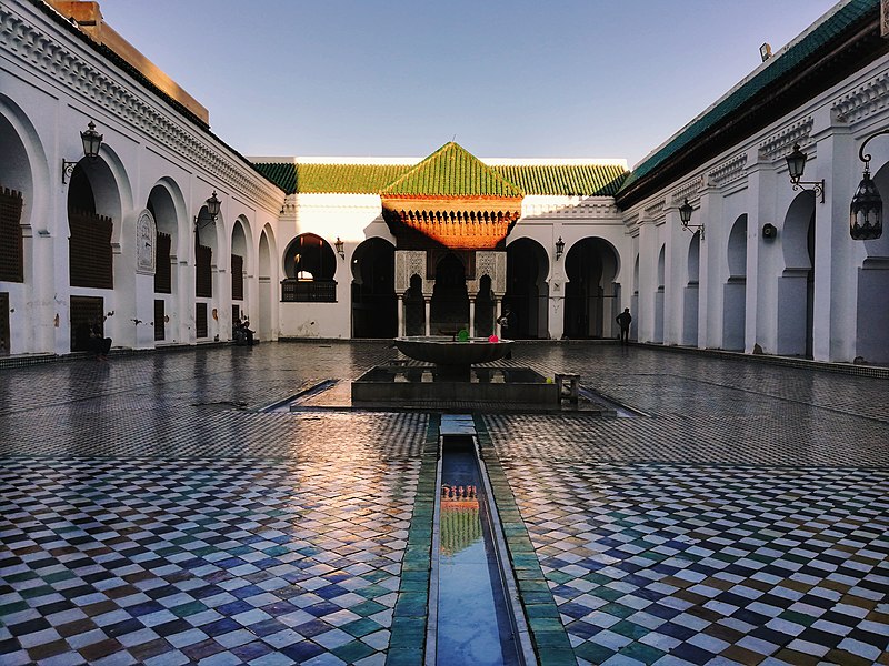 maroc religion, mosquée Fes, qarawiyyin